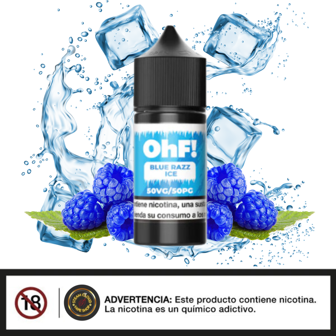 OHF Blue Razz Ice - Sal de Nicotina 30ml