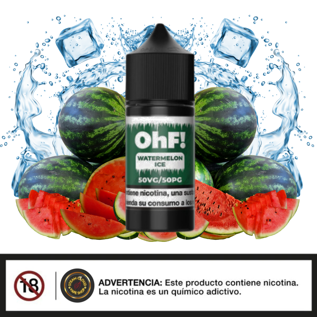 OHF Watermelon Ice - Sal de Nicotina 30ml