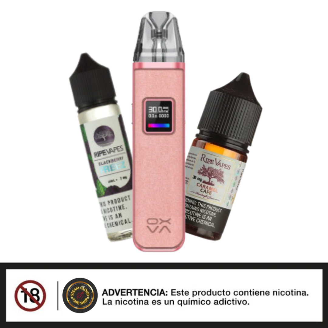 Oxva Xlim Pro kit + Ripe Vapes Salt o Free Base 60ml