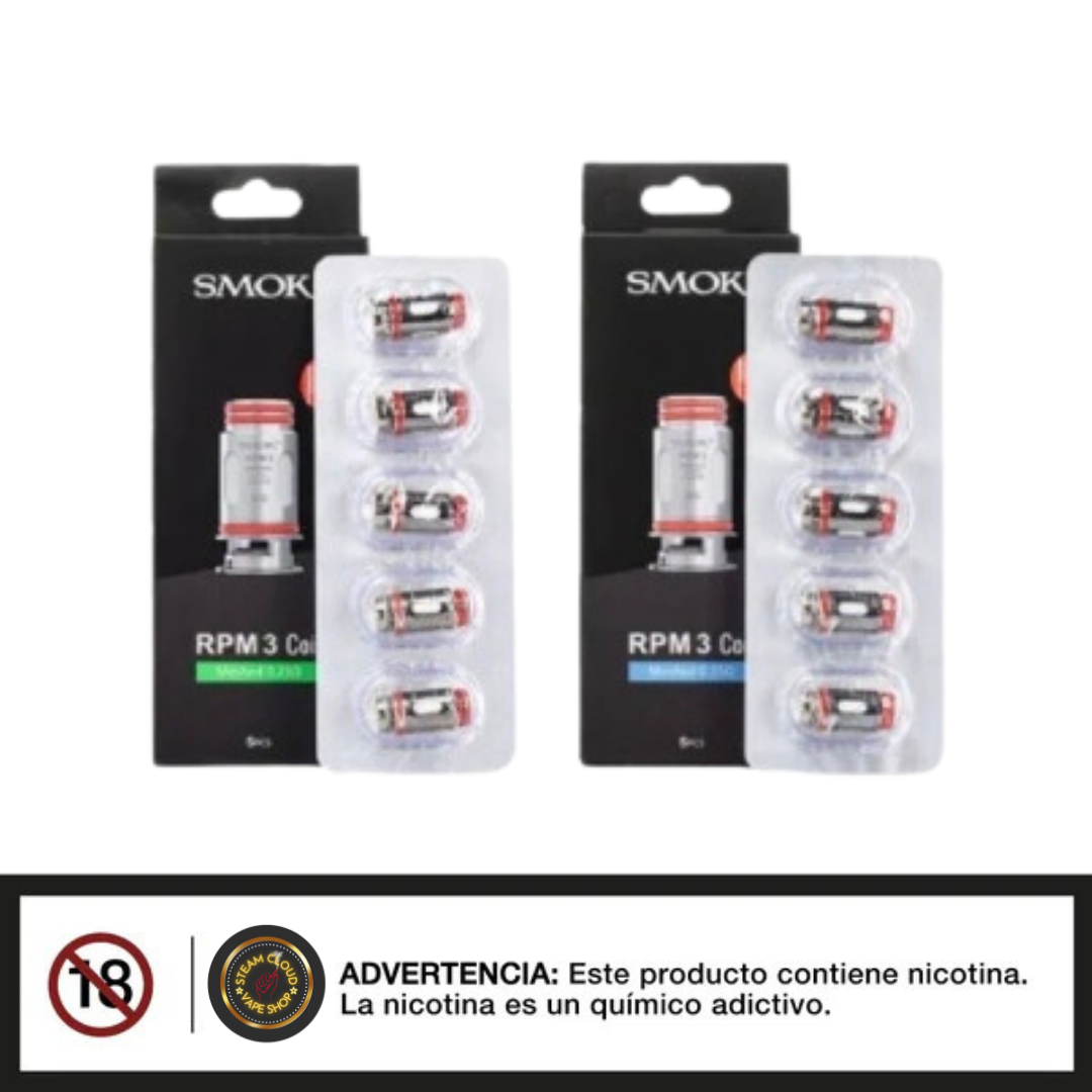 Smok RPM 3 - Resistencia 5 Unidades