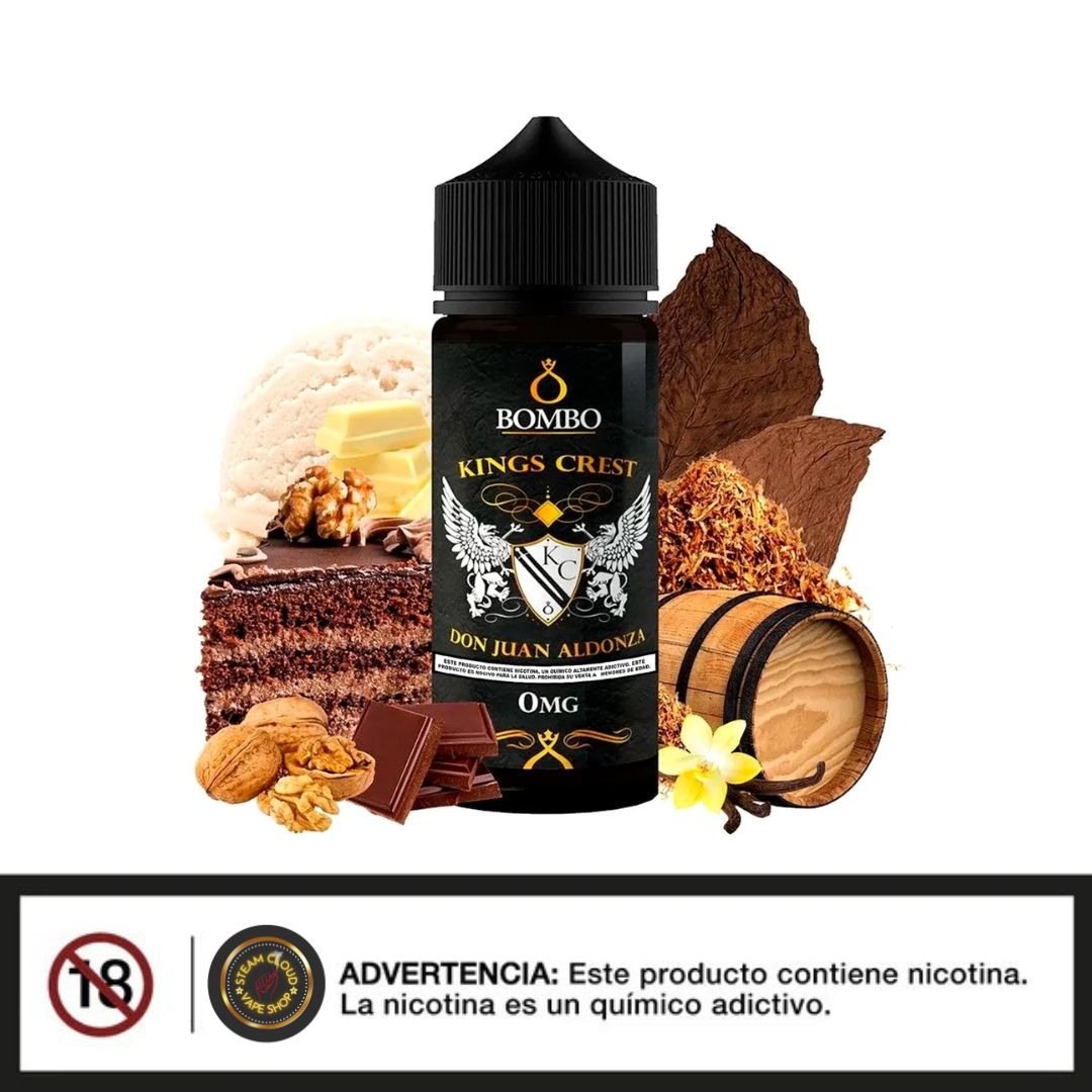 King's Crest Don Juan Aldonza - Base Libre 120ml