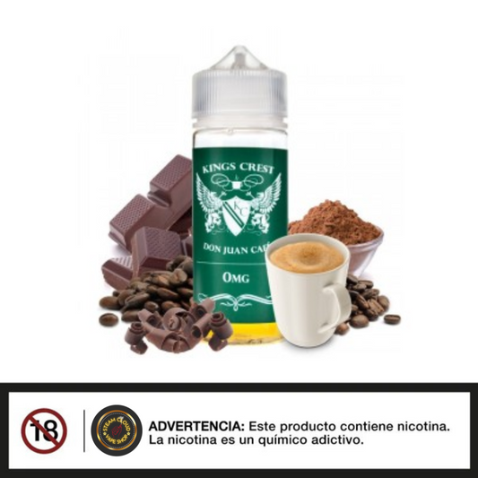 King's Crest Don Juan Cafe - Base Libre 120ml