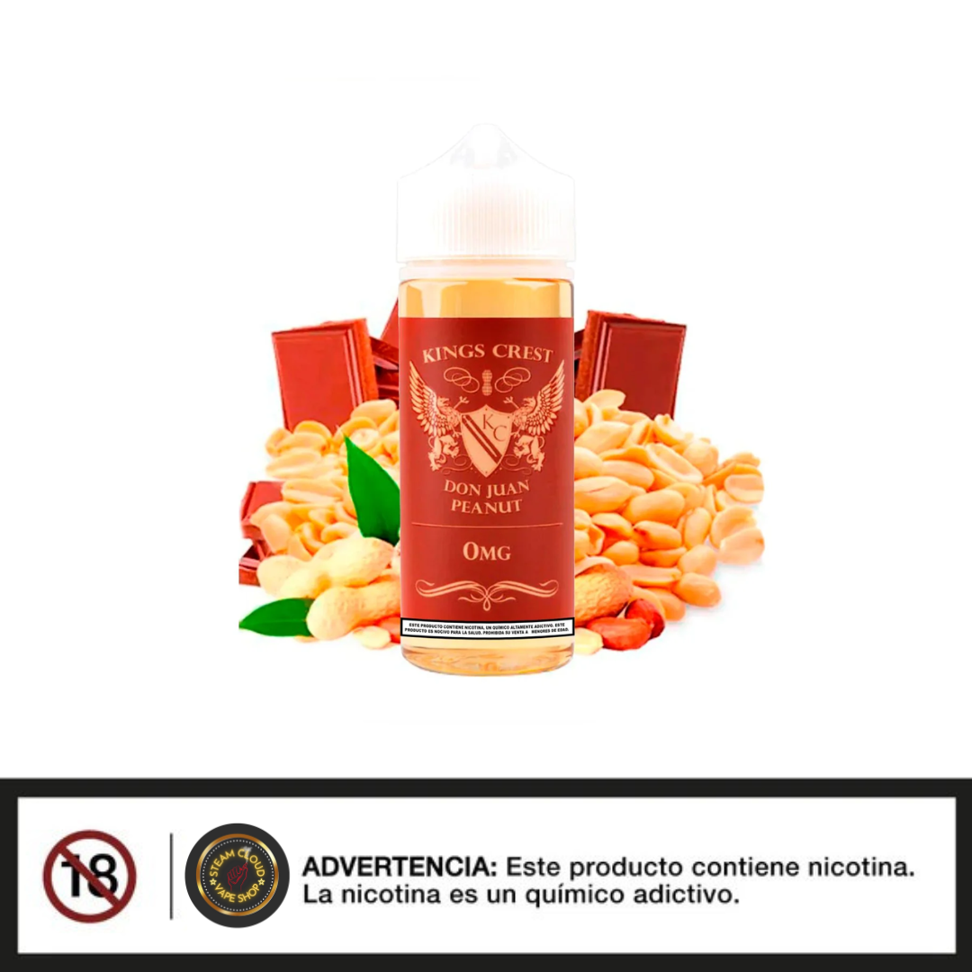 King's Crest Don Juan Peanut - Base Libre 120ml