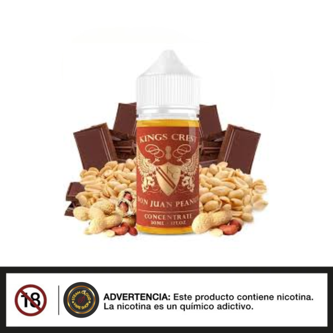 King's Crest Don Juan Peanut - Sal de Nicotina 30ml