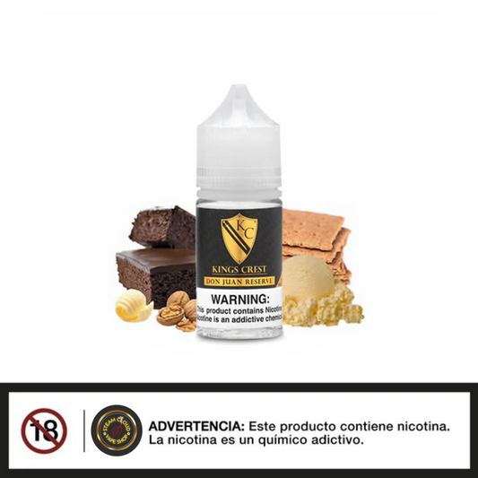 King's Crest Don Juan Reserve - Sal de Nicotina 30ml