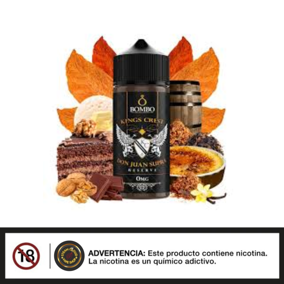 King's Crest Don Juan Supra Reserve - Base Libre 120ml