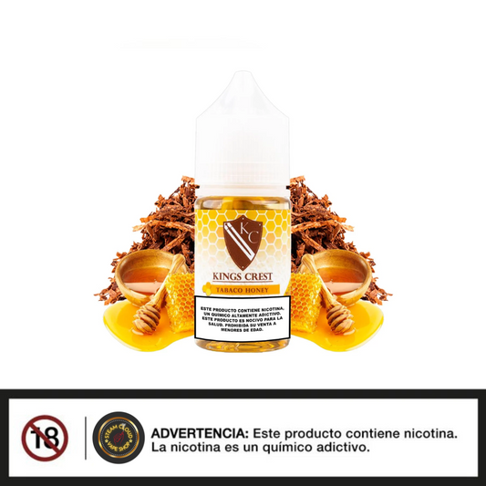 King's Crest  Don Juan Tabaco Honey - Sal de nicotina 30ml