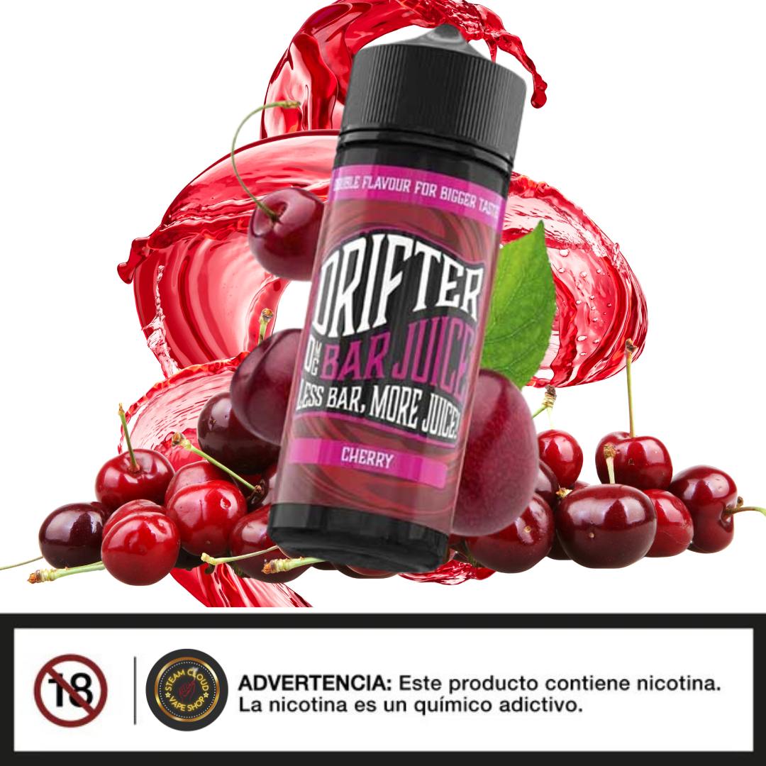 Drifter Bar Cherry - Base Libre 120ml