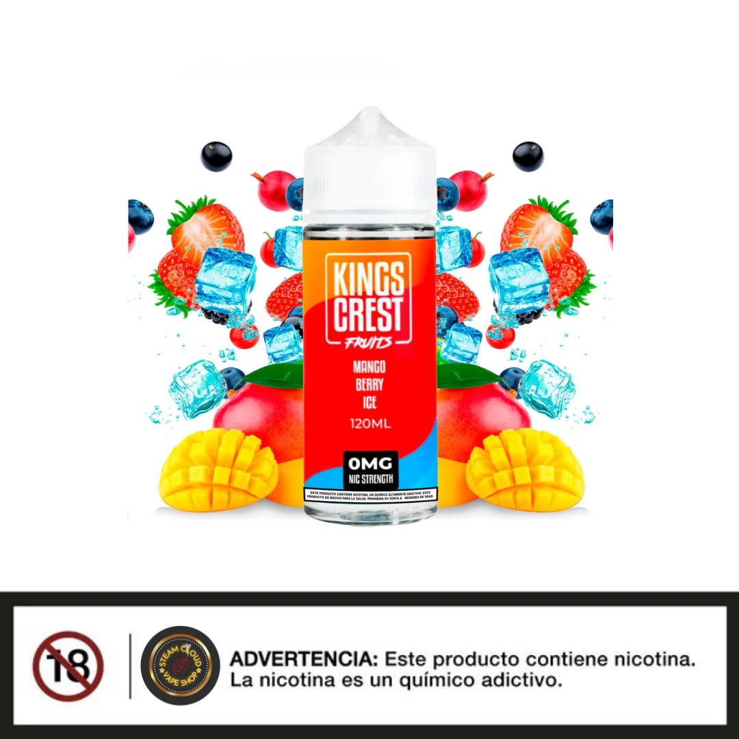 King's Crest Fruits Mango Berry Ice - Base Libre 120ml