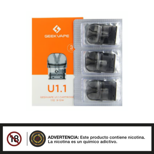 GeekVape U Pod - Resistencia 3 Unidades