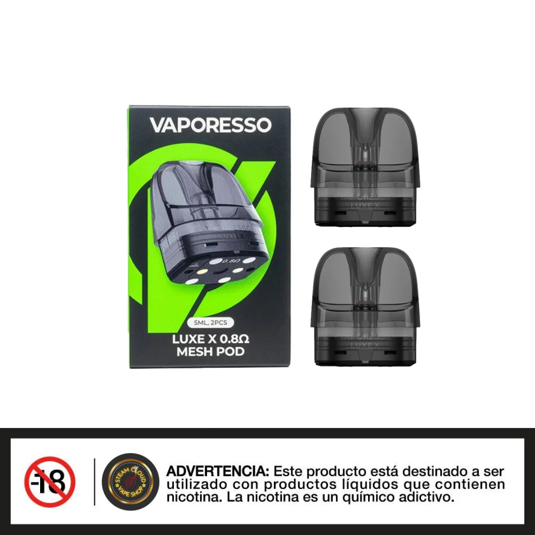 Vaporesso Luxe X Pod de Repuesto - Resistencia 2 Unidades