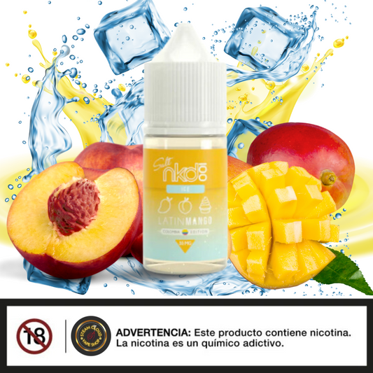 Naked 100 Colombia Edition Latin Mango Ice - Sal de Nicotina 30ml