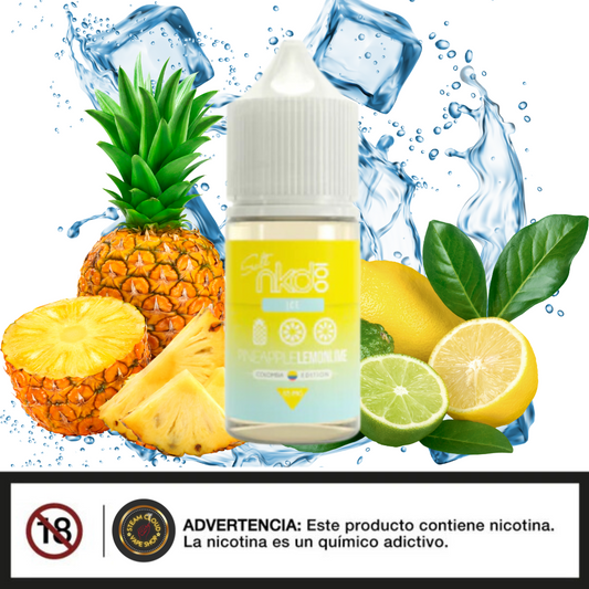 Naked 100 Colombia Edition Pineappple Lemon Lime Ice - Sal de Nicotina 30ml