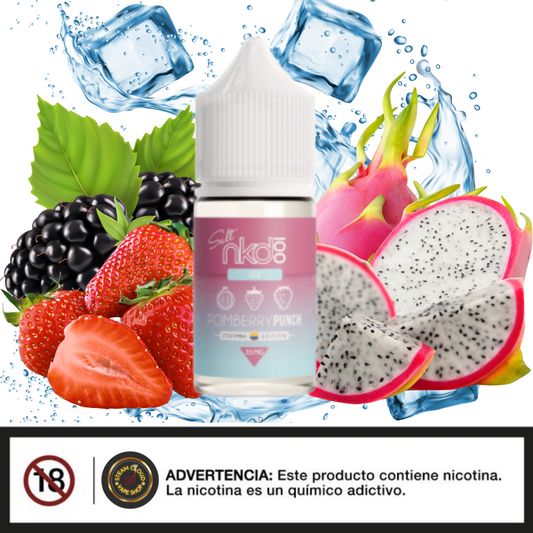 Naked 100 Colombia Edition Pomberry Punch Ice - Sal de Nicotina 30ml