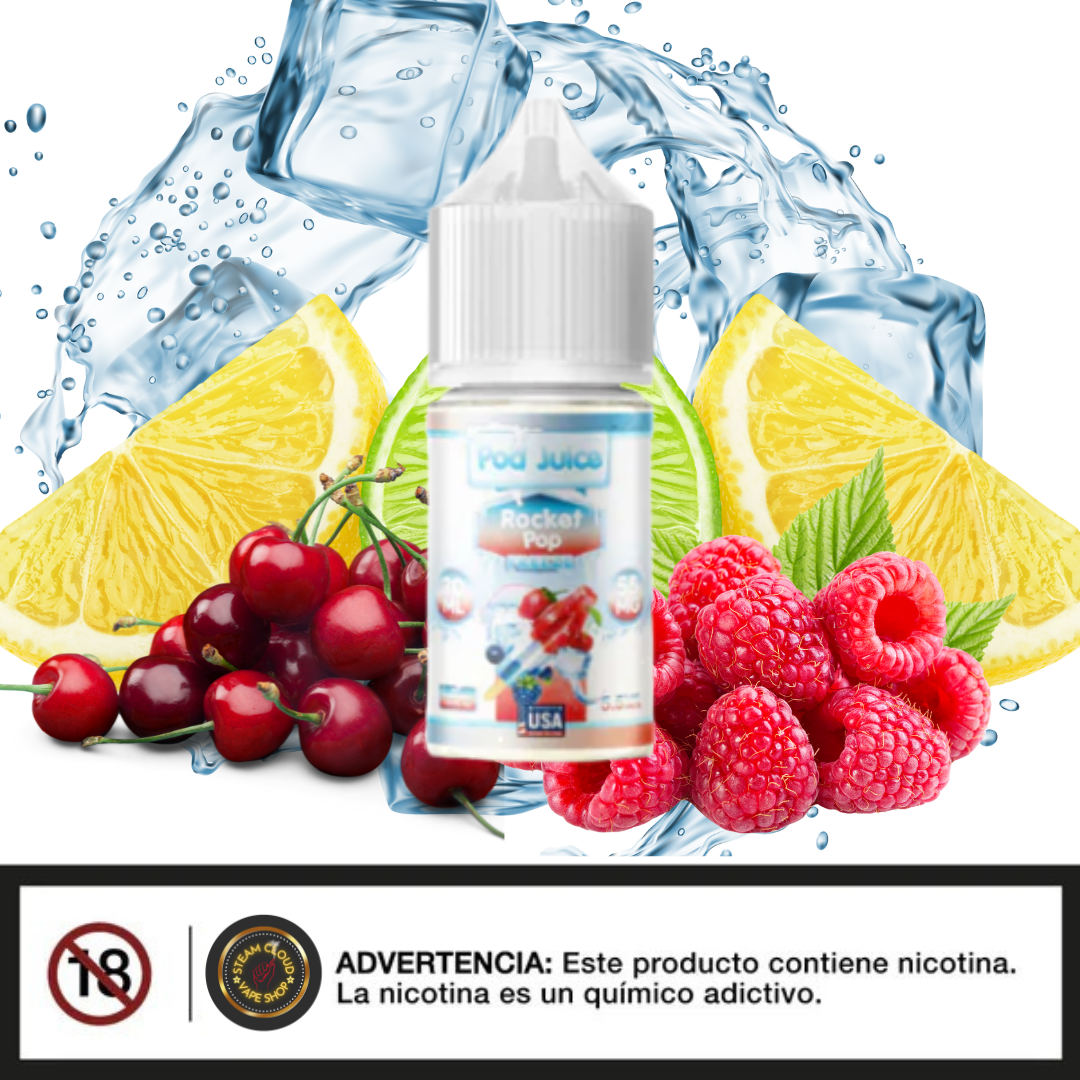 Pod Juice Rocket Pop - Sal de Nicotina 30ml