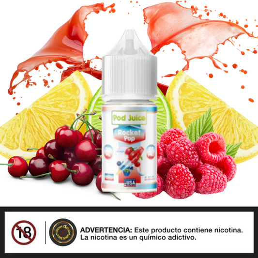 Pod Juice Rocket Pop - Sal de Nicotina 30ml