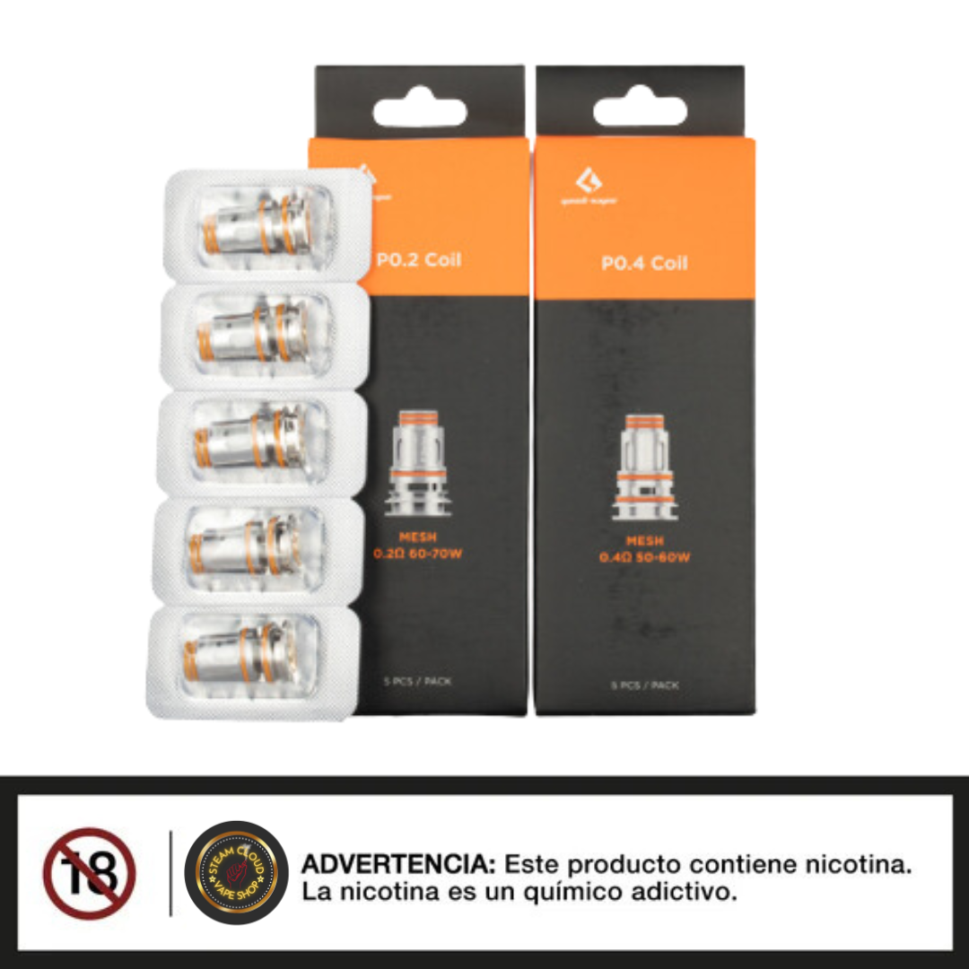 Geekvape P Series - Resistencia por 5 Unidades