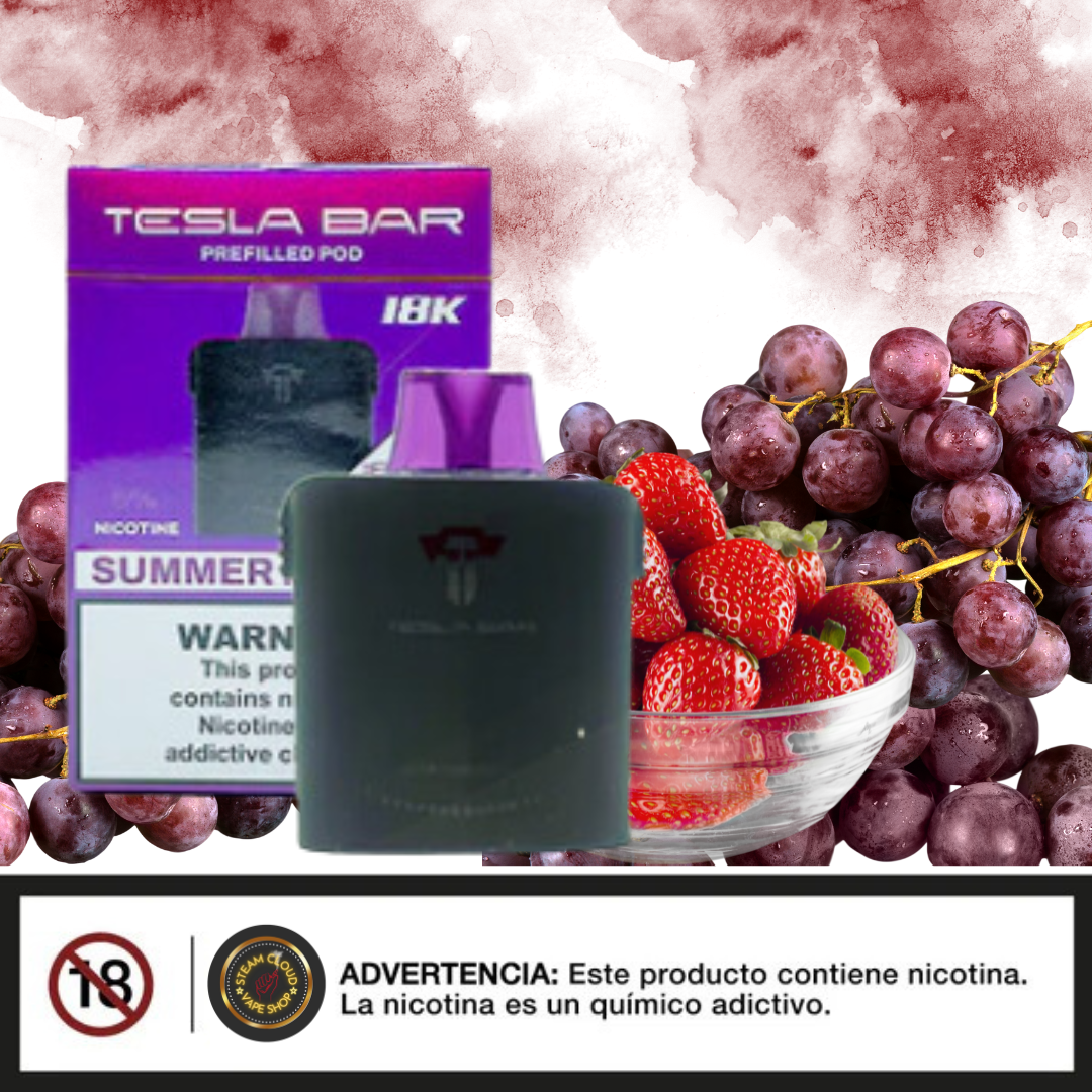 Tesla Bar Xp18000 - Cartucho de Respuesto 18000 Puffs