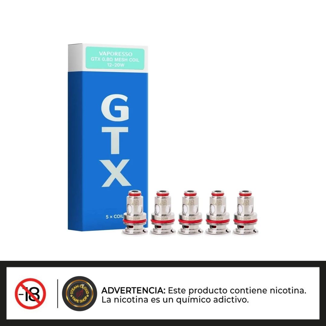 Vaporesso GTX - Resistencia por 5 Unidades