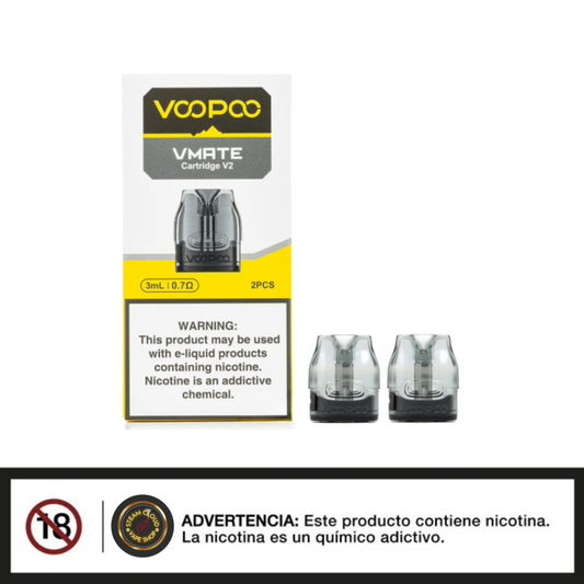 VooPoo Vmate V2 - Resistencia 2 Unidades