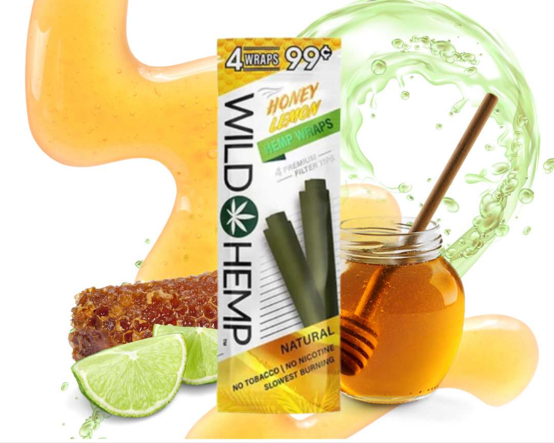 Wild Hemp Wrap - Paquete por 4 Unidades