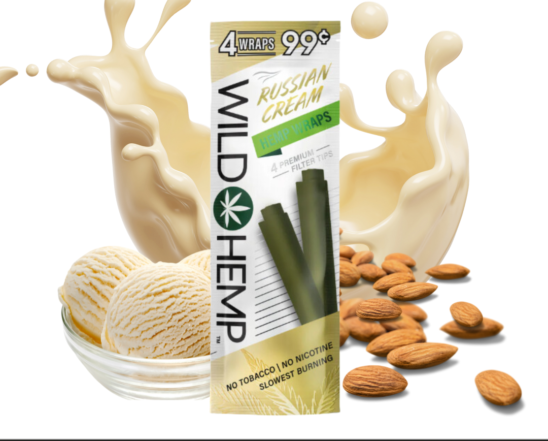 Wild Hemp Wrap - Paquete por 4 Unidades