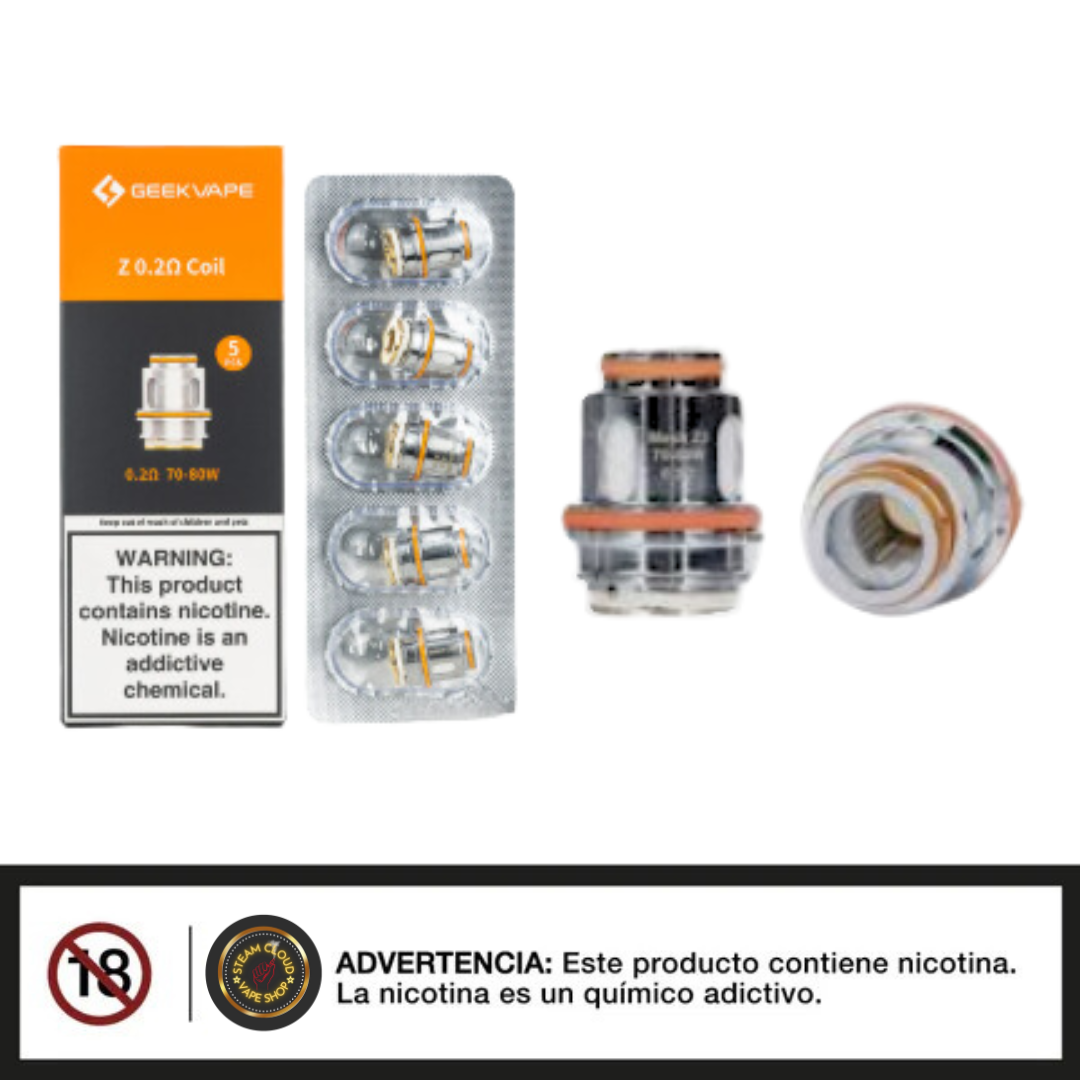 GeekVape Zeus Z Series - Resistencia por 5 Unidades